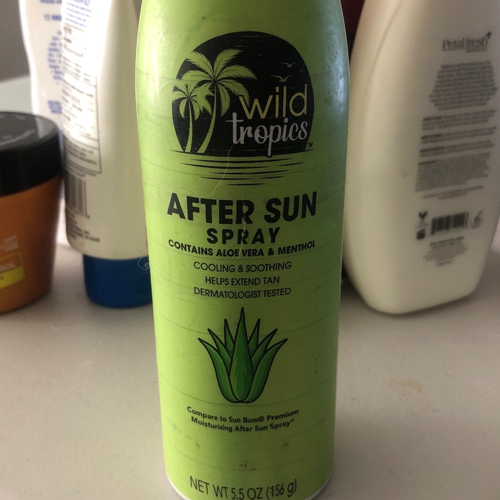 After Sun Spray - helps extend tan